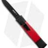 AKC Minion Concord OTF Automatic Knife Black/Red (2.3" Black Flat Grind) -Blade HQ Knife Shop akc mini concord black red bhq 24198 jr