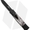 AKC Minion Concord OTF Automatic Knife Snake Skin (2.3" Black Flat Grind) 1 AKC Minion Concord OTF Automatic Knife Snake Skin (2.3" Black Flat Grind) -Blade HQ Knife Shop akc mini concord black snake