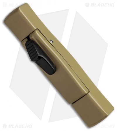 AKC Minion Concord OTF Automatic Knife Desert Tan (2.3" Satin Flat Grind) AKC Minion Concord OTF Automatic Knife Desert Tan (2.3" Satin Flat Grind) -Blade HQ Knife Shop akc minion otf desert tan satin bottom cm