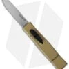 AKC Minion Concord OTF Automatic Knife Desert Tan (2.3" Satin Flat Grind) -Blade HQ Knife Shop akc minion otf desert tan satin cm