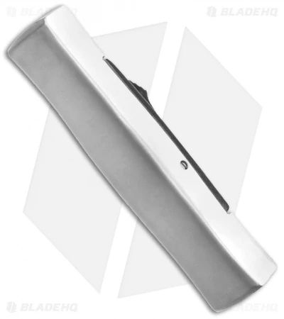 AKC Minion Concord Dagger OTF Automatic Knife White/Black (2.3" Satin) AKC Minion Concord Dagger OTF Automatic Knife White/Black (2.3" Satin) -Blade HQ Knife Shop akc minion white black satin dagger side cm