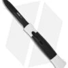 AKC Concord Dagger OTF Automatic Knife White/Black Wide (3.25" Black) 2 AKC Concord Dagger OTF Automatic Knife White/Black Wide (3.25" Black) -Blade HQ Knife Shop akc oft white with black double edge plain